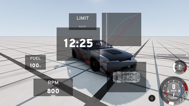 МОД Simple UI Suite v1.0.1 (0.37.x) ДЛЯ BEAMNG.DRIVE