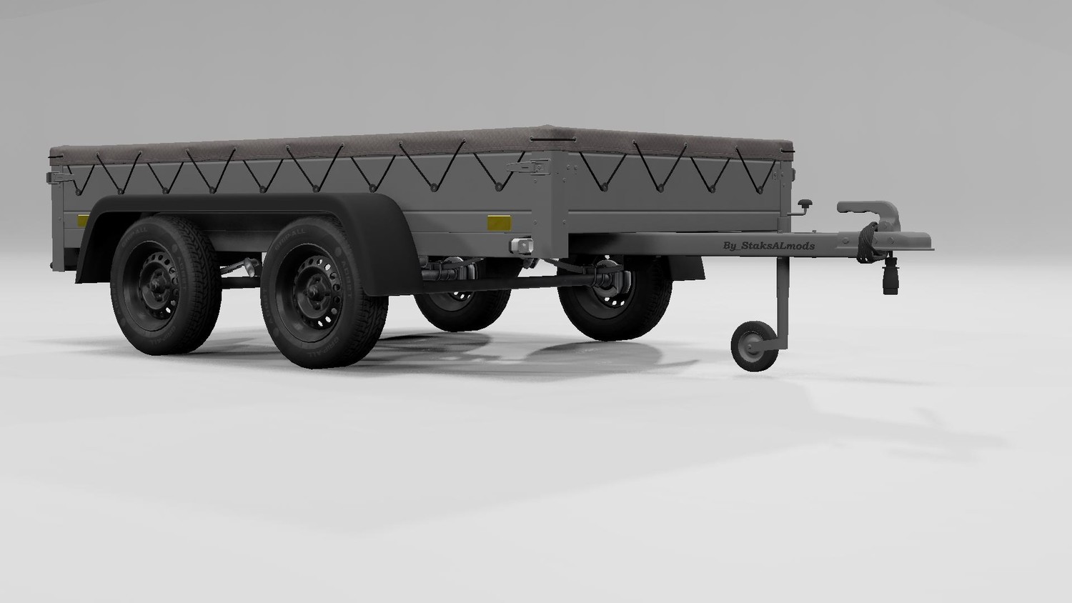 МОД Trailer for Cars v1.0 (0.37.x) ДЛЯ BEAMNG.DRIVE