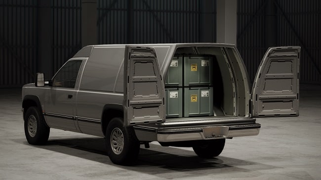 МОД Van Bed For Gavril D-Series v1.0 (0.36.x) ДЛЯ BEAMNG.DRIVE