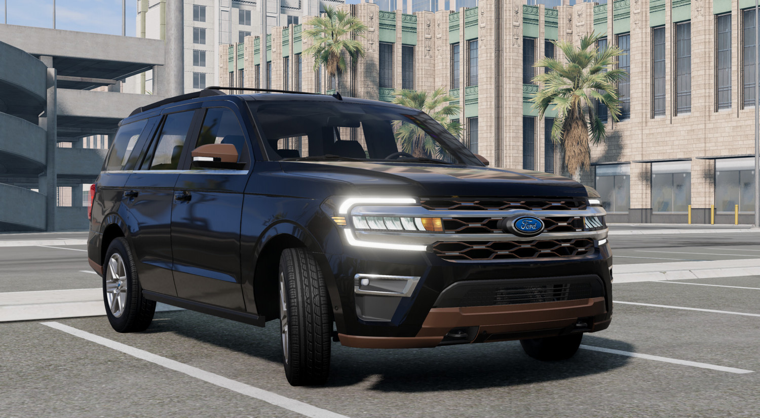 МОД Ford Expedition (2023) v1.1 (0.36.x) ДЛЯ BEAMNG.DRIVE