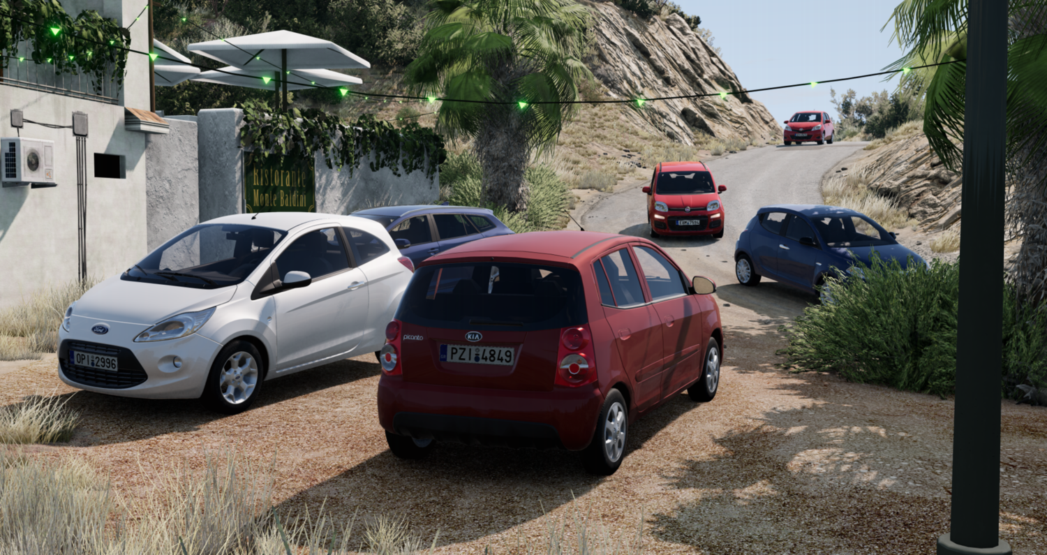 МОД Agent's Simplified Realistic Traffic Mod v1.2 (0.37.x) ДЛЯ BEAMNG.DRIVE