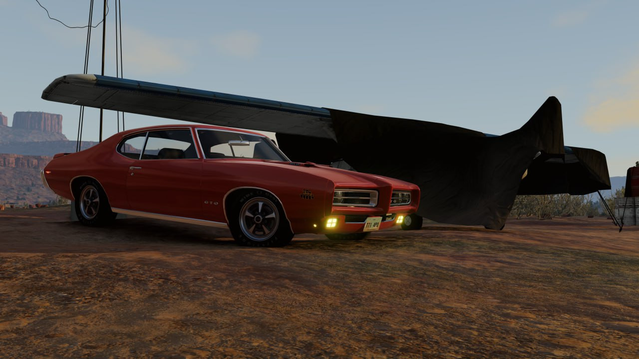 МОД Pontiac GTO Judge v2.0 Fix (0.37.x) ДЛЯ BEAMNG.DRIVE