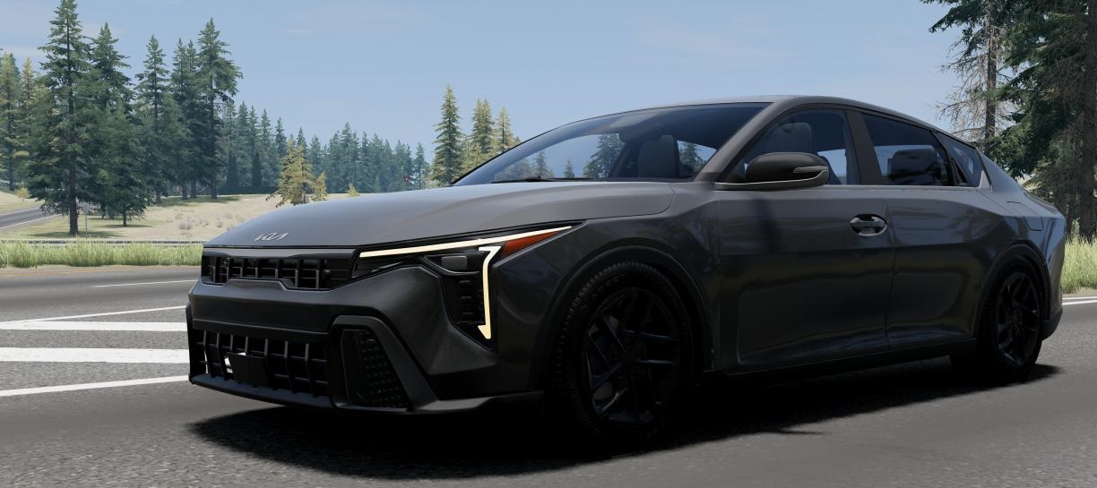 МОД Kia K4 v1.0 (0.37.x) ДЛЯ BEAMNG.DRIVE