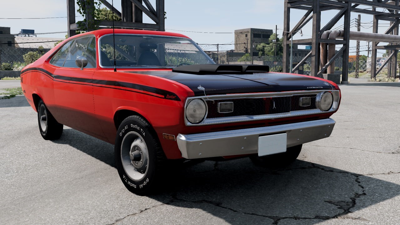 МОД Plymouth/Dodge Duster/Dart Demon v1.0 (0.37.x) ДЛЯ BEAMNG.DRIVE