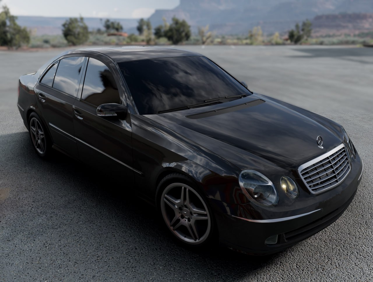 МОД Mercedes-Benz E-Класс W210  v1.1 (0.37.x) ДЛЯ BEAMNG.DRIVE
