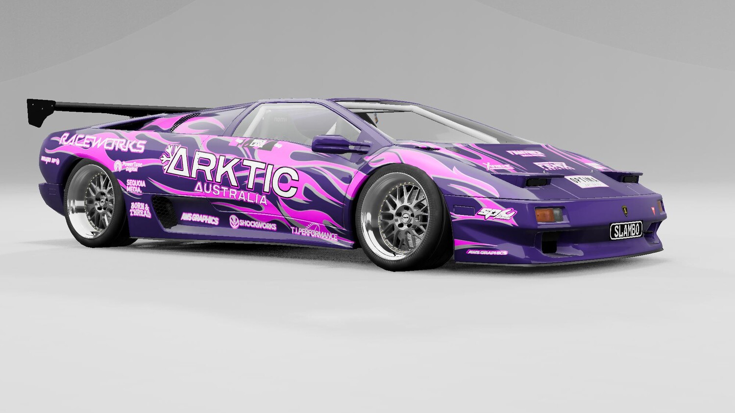 МОД Slamborghini Diablo v1.1 (0.37.x) ДЛЯ BEAMNG.DRIVE