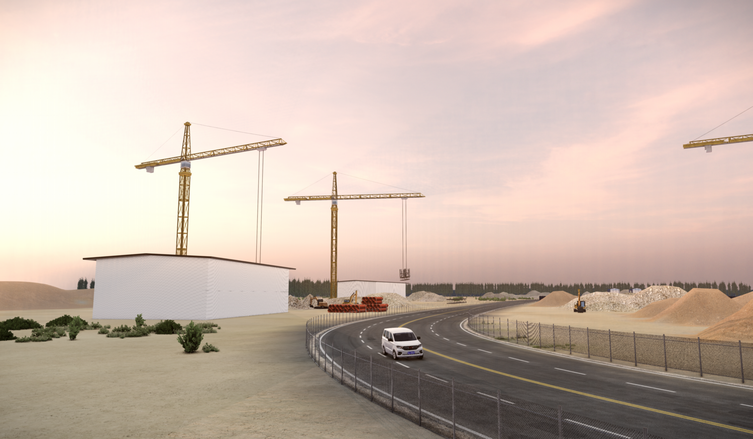 МОД Карта North China Countryside New v2.0 (0.37.x) ДЛЯ BEAMNG.DRIVE