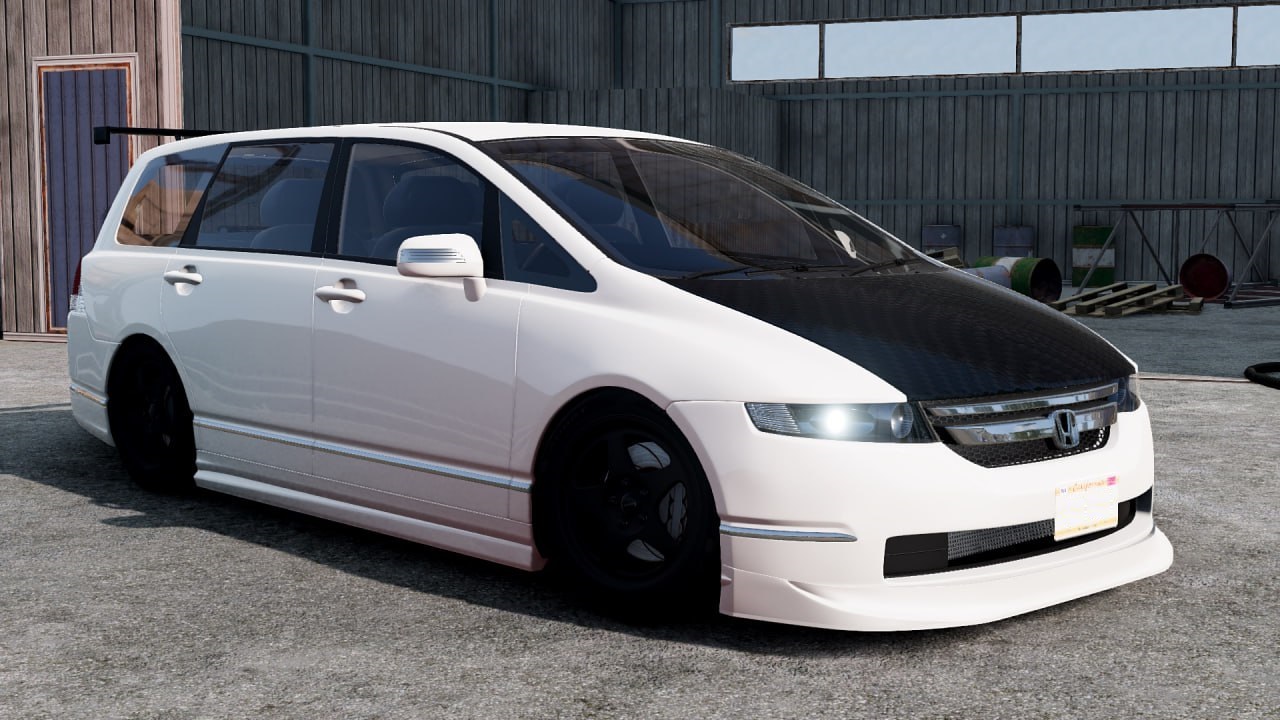 МОД Honda Odyssey [RB] v1.0 (0.37.x) ДЛЯ BEAMNG.DRIVE