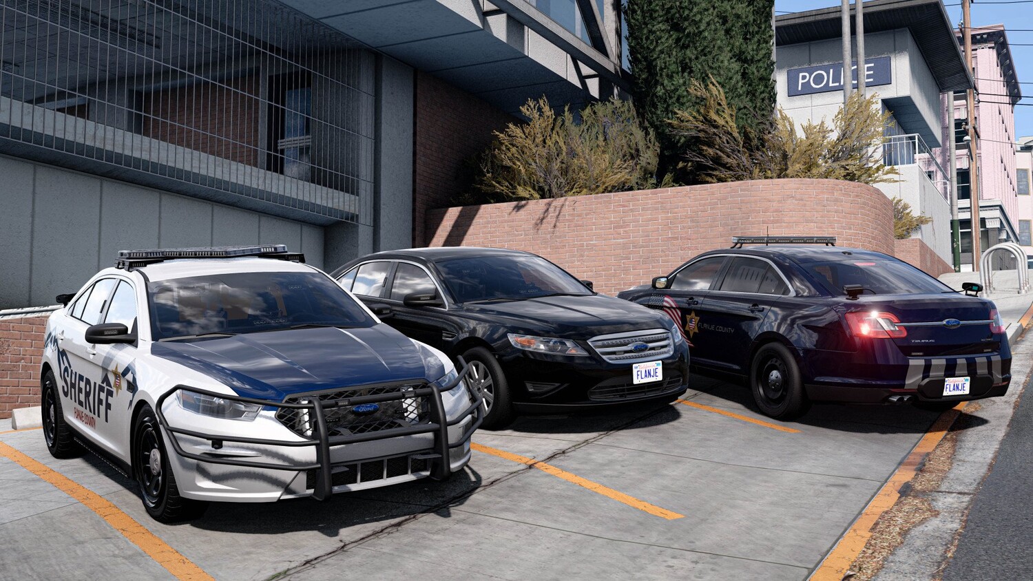 МОД Ford Taurus 2011-2022 v1.0 (0.37.x) ДЛЯ BEAMNG.DRIVE