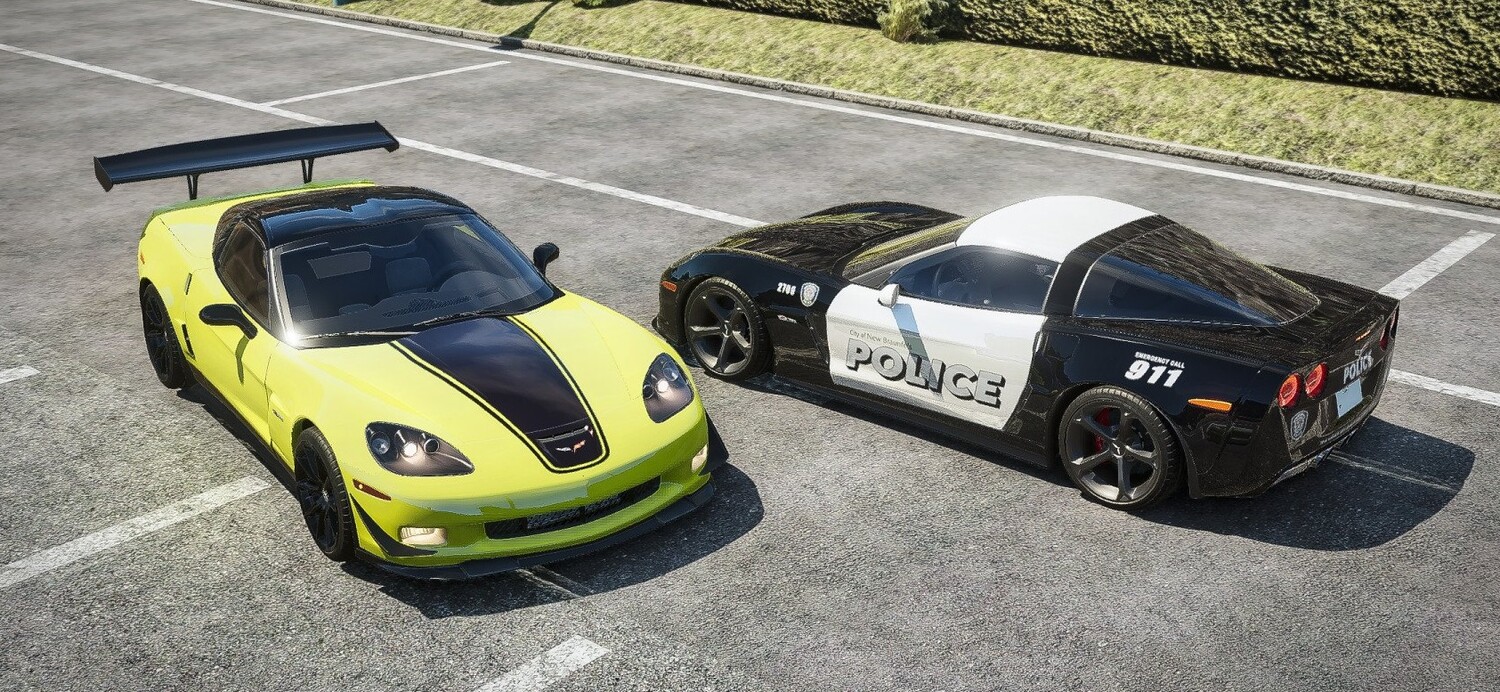 МОД Chevrolet Corvette C6 v1.2.1 (0.37.x) ДЛЯ BEAMNG.DRIVE