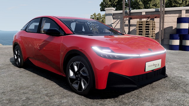 МОД Toyota BZ3 v1.0 (0.37.x) ДЛЯ BEAMNG.DRIVE