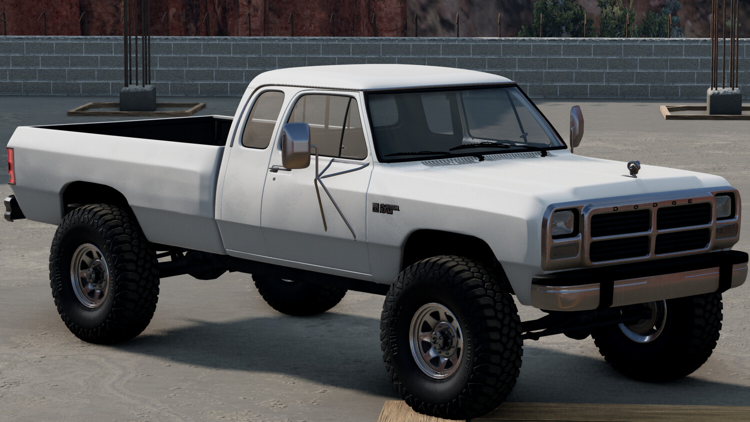 МОД Dodge Power Ram v2.9 (0.36.x) ДЛЯ BEAMNG.DRIVE