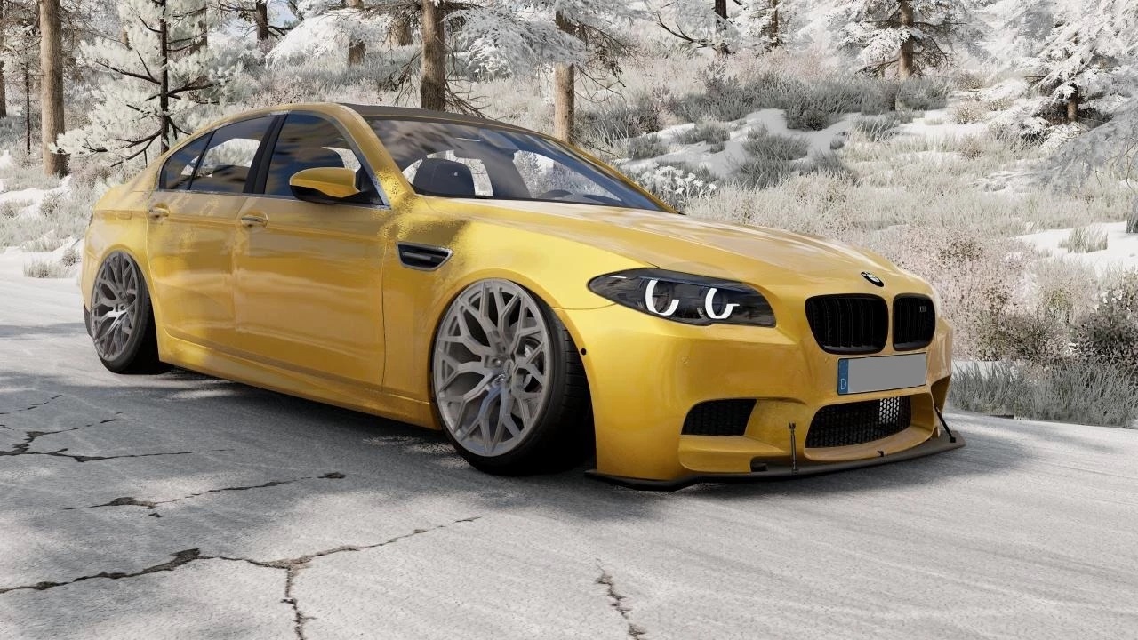 МОД BMW 5-Series (F10/F11) v1.7 (0.37.x) ДЛЯ BEAMNG.DRIVE