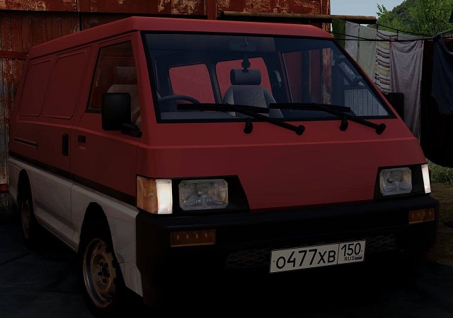 МОД Mitsubishi Delica/L300 v1.0 (0.37.x) ДЛЯ BEAMNG.DRIVE