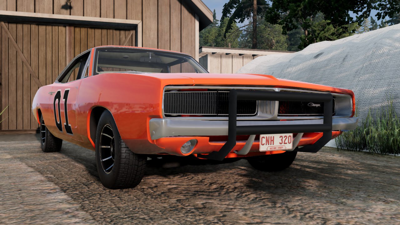 МОД Dodge Charger 66/67/68/69/70 with I6/V8/V10 v3.0 Daytona update (0.37.x) ДЛЯ BEAMNG.DRIVE