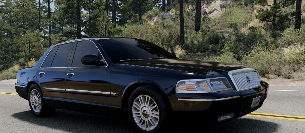 МОД Mercury Grand Marquis v1.0 (0.37.x) ДЛЯ BEAMNG.DRIVE