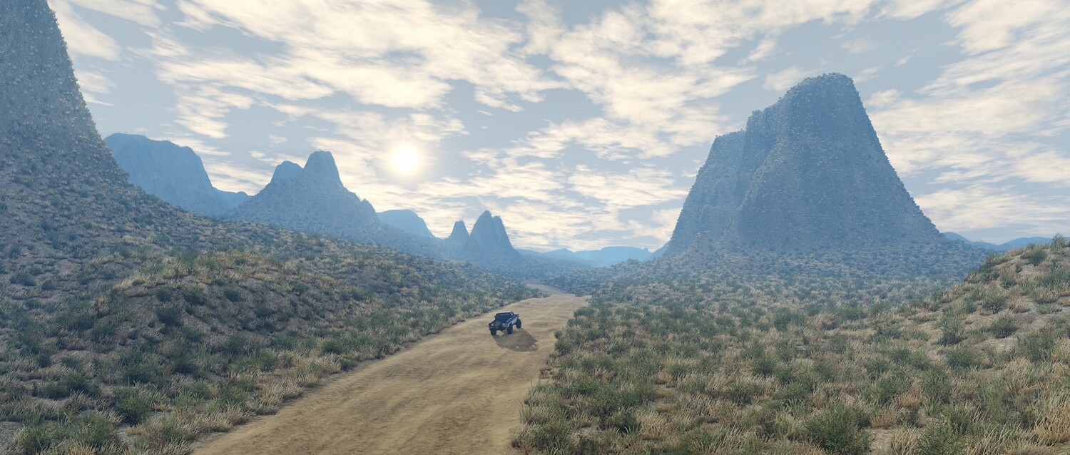 МОД Карта Ridiculous Sand Dunes 3 v1.0 (0.37.x) ДЛЯ BEAMNG.DRIVE