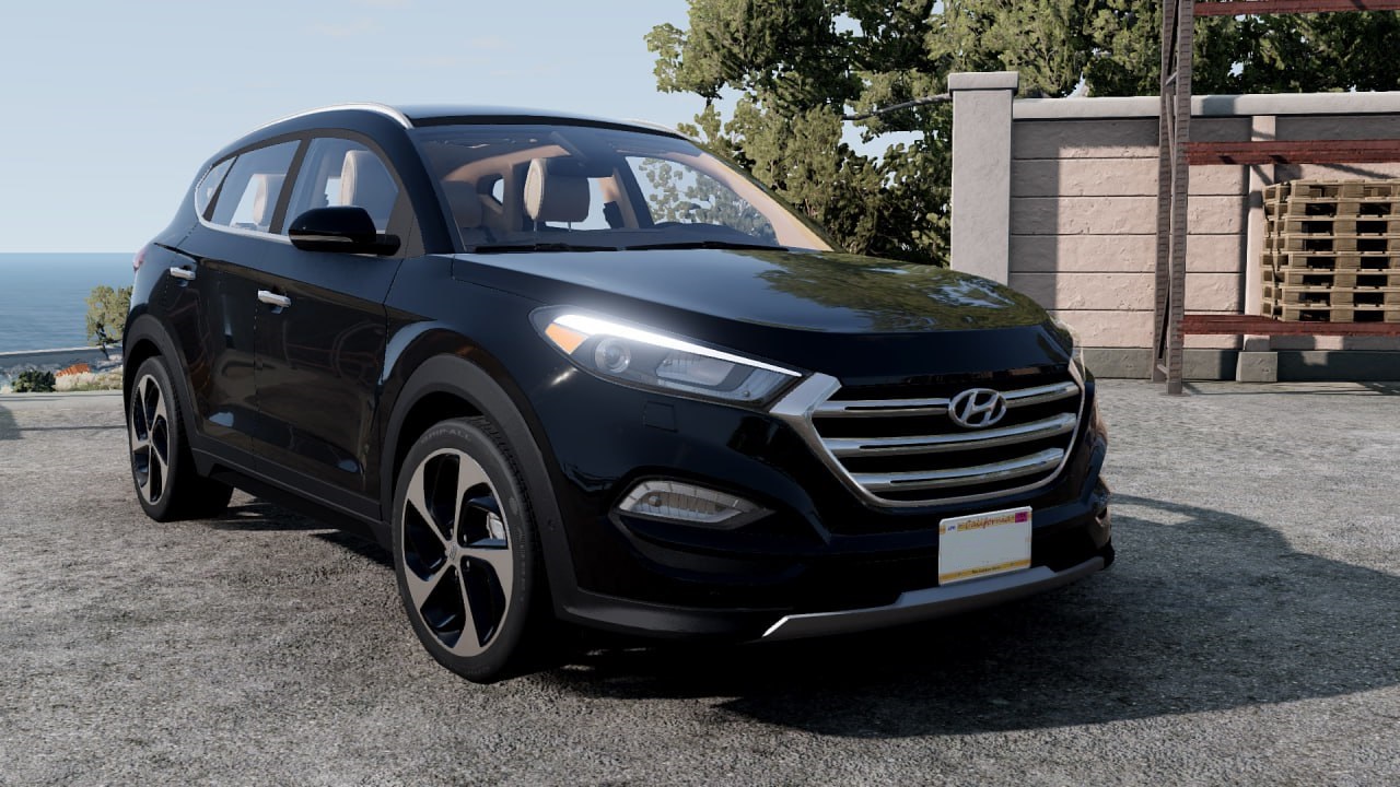 МОД Hyundai Tucson 2019 v1.0 (0.37.x) ДЛЯ BEAMNG.DRIVE