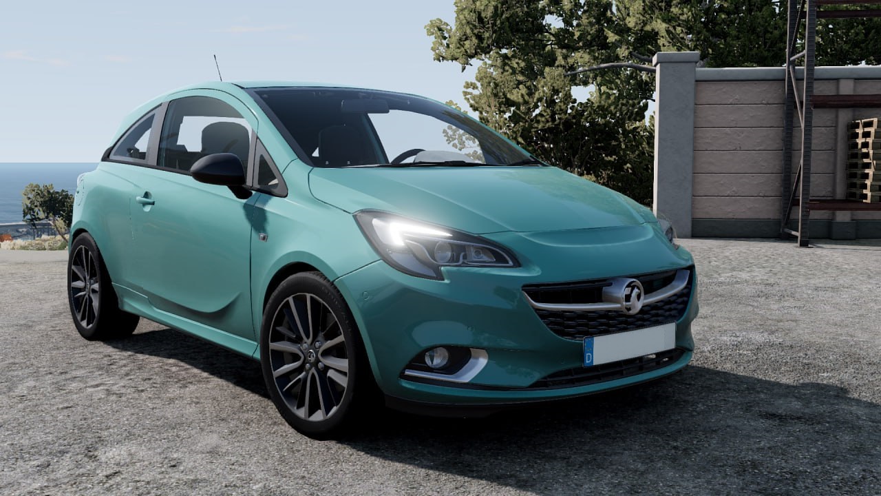 МОД Vauxhall Opel Corsa v1.6 (0.37.x) ДЛЯ BEAMNG.DRIVE