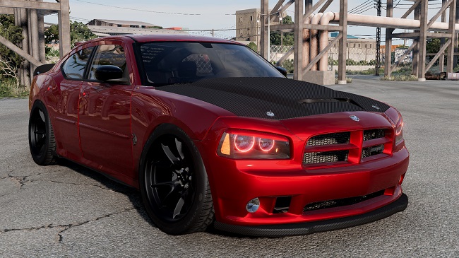 МОД Dodge Charger v1.0 (0.37.x) ДЛЯ BEAMNG.DRIVE