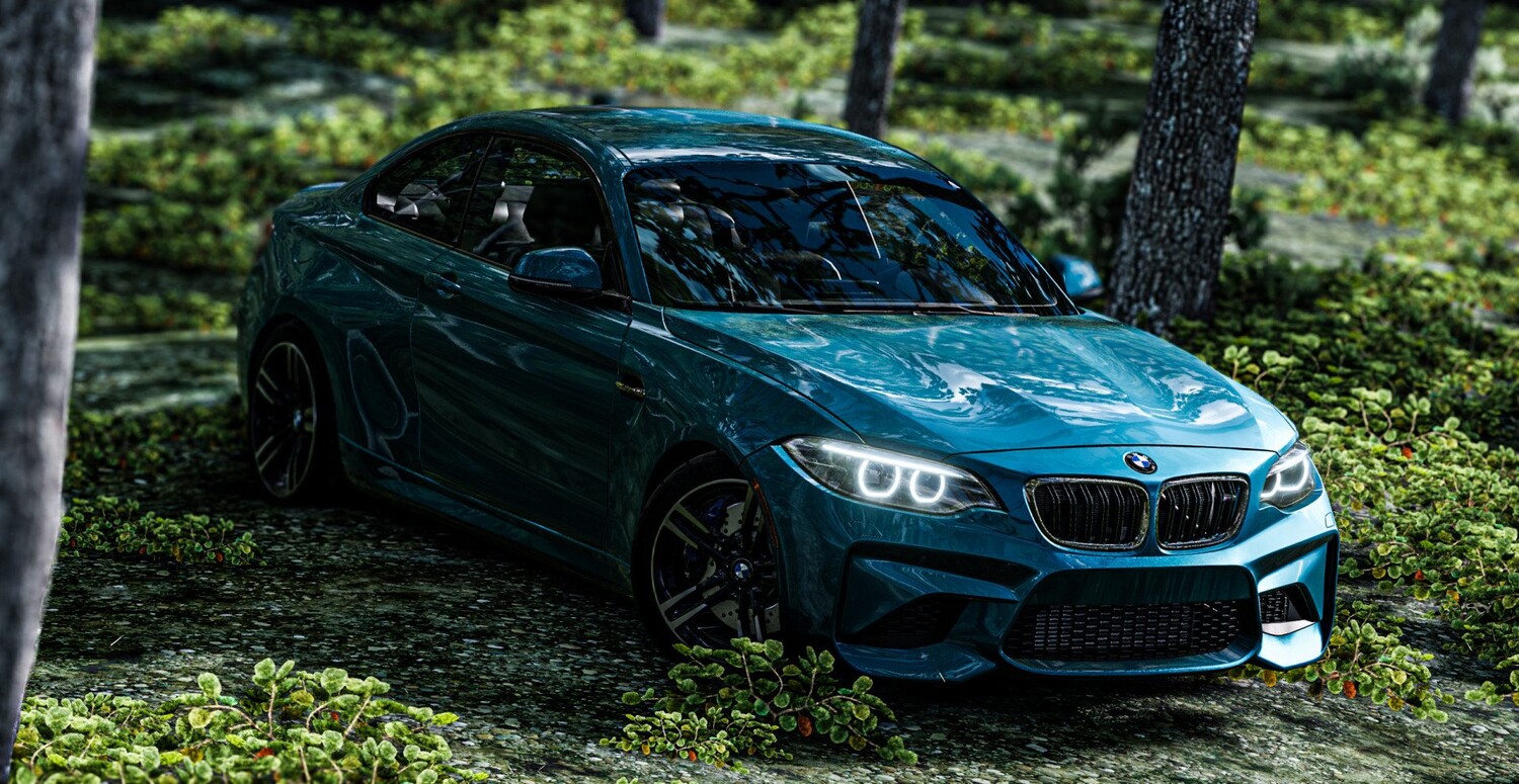МОД BMW F87 M2 v1.0 (0.37.x) ДЛЯ BEAMNG.DRIVE