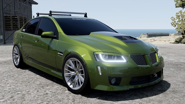 МОД Pontiac G8 v1.0 (0.37.x) ДЛЯ BEAMNG.DRIVE