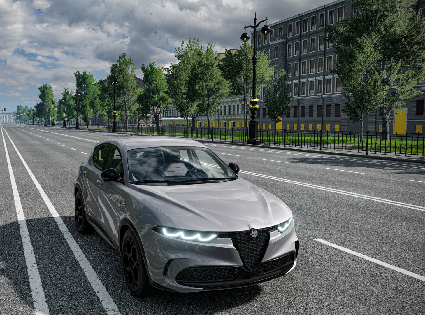 МОД Alfa Romeo Tonale v1.1 (0.37.x) ДЛЯ BEAMNG.DRIVE
