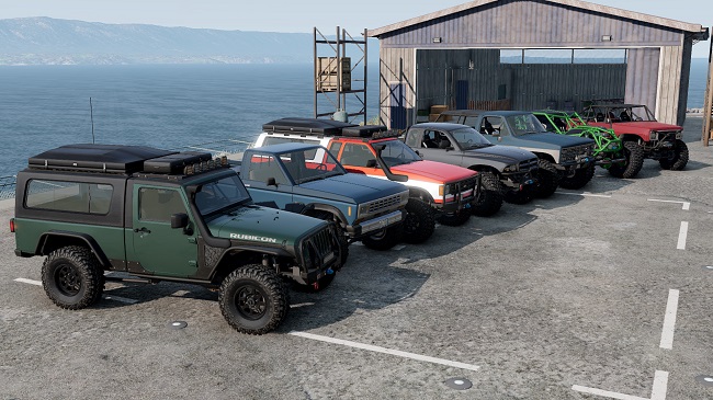 МОД Big Pickup Pack v1.0 (0.37.x) ДЛЯ BEAMNG.DRIVE