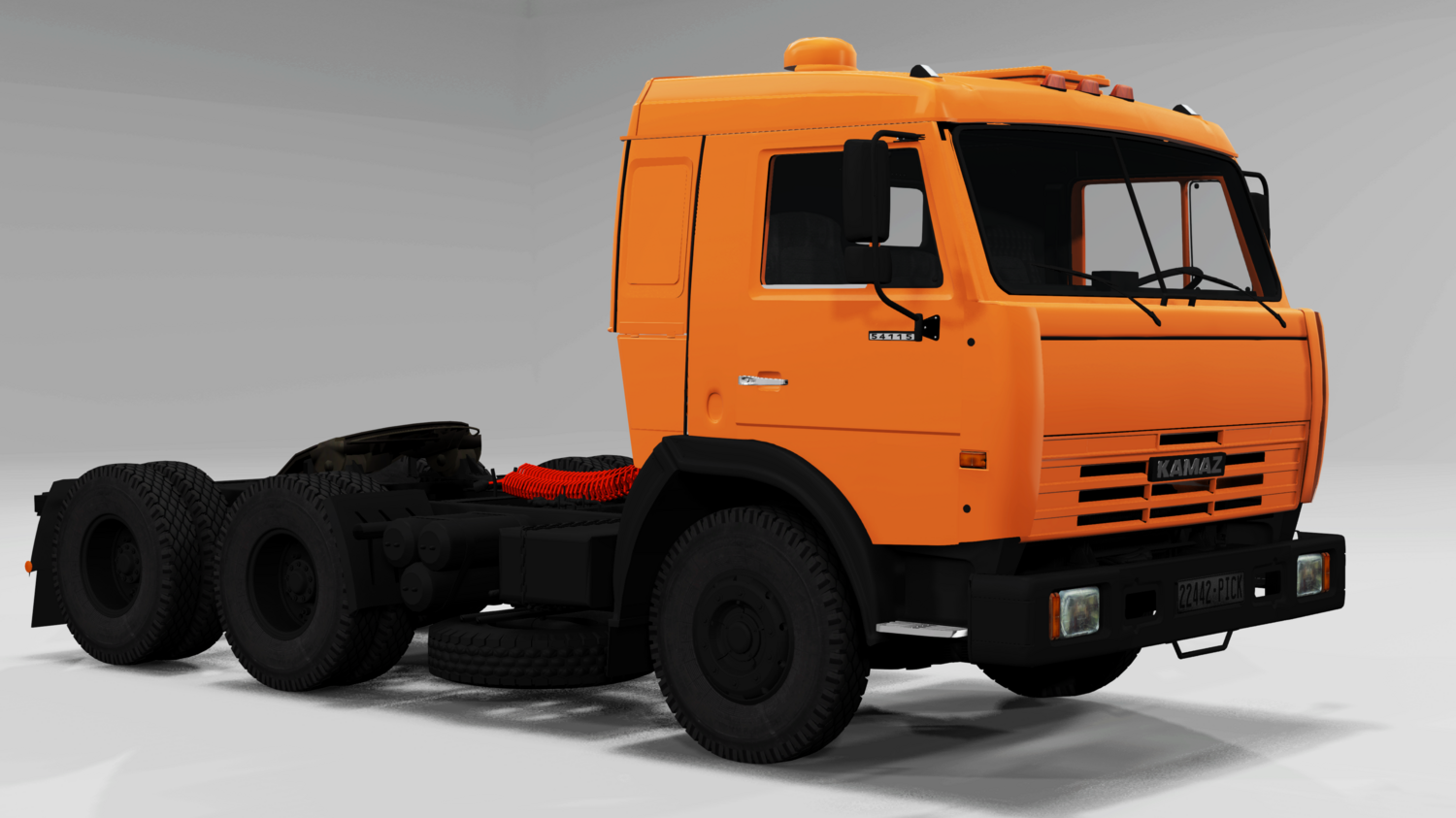 МОД KamAZ 54115 v1.1 (0.37.x) ДЛЯ BEAMNG.DRIVE
