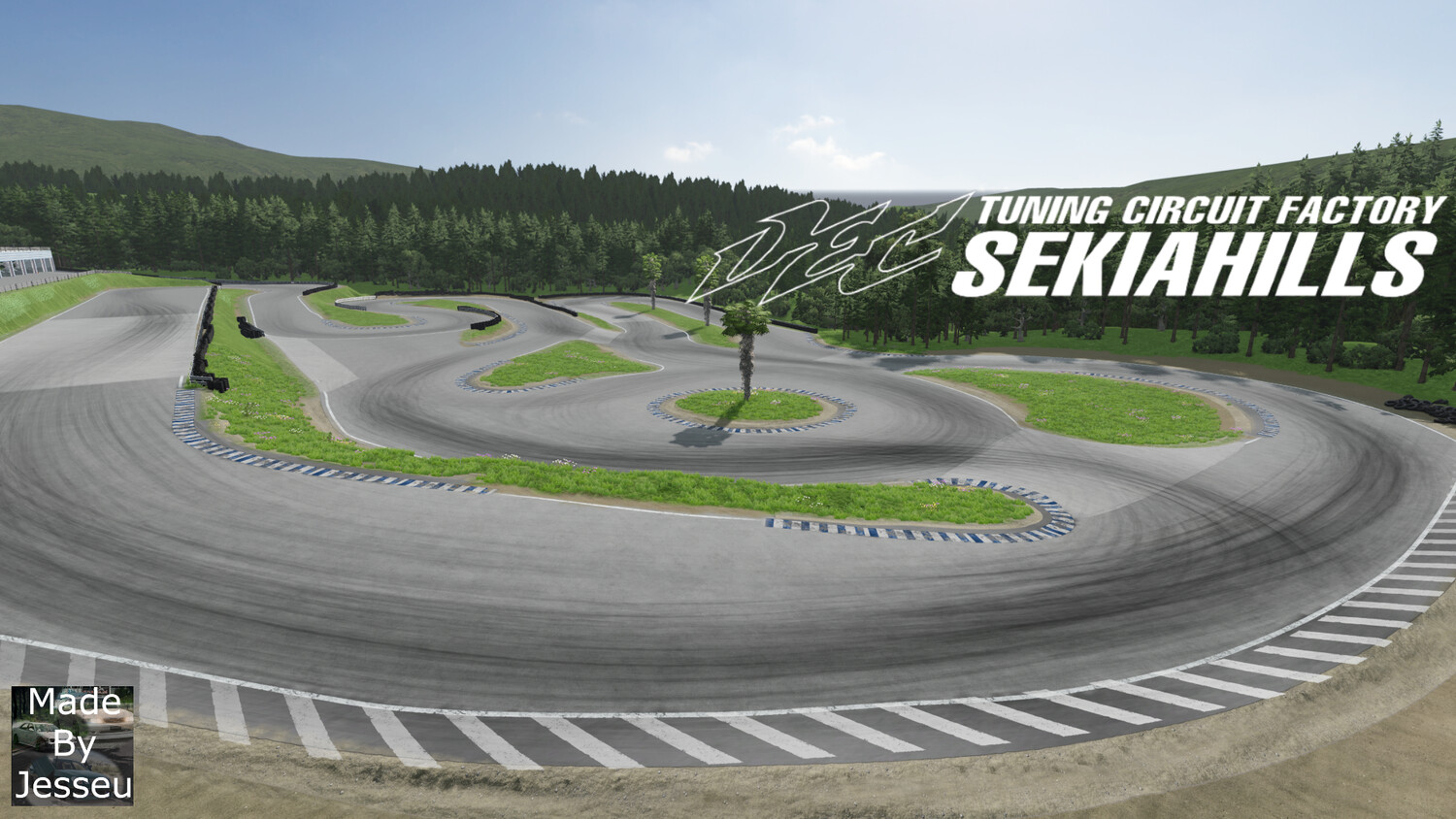 МОД Карта Sekia Hills Edit v1.0 (0.37.x) ДЛЯ BEAMNG.DRIVE