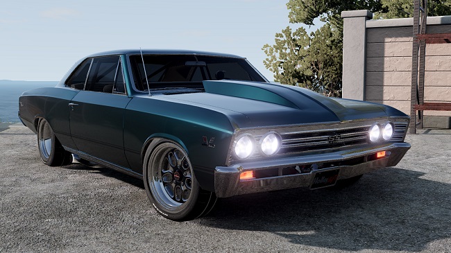 МОД Chevrolet Chevelle SS 1967 v1.0 (0.37.x) ДЛЯ BEAMNG.DRIV