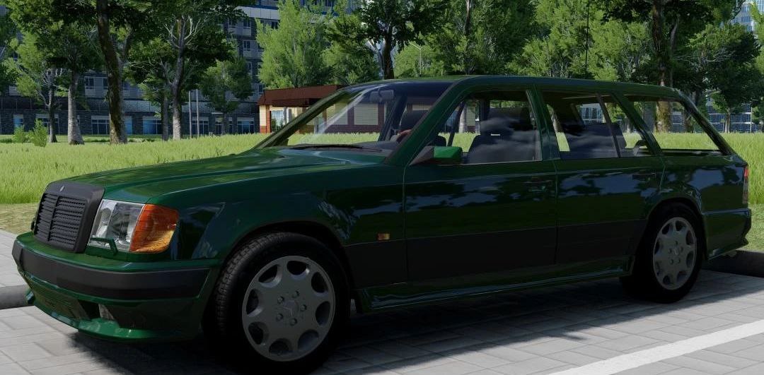 МОД Mercedes-Benz E-Class (S124) v4.70 (0.37.x) ДЛЯ BEAMNG.DRIVE