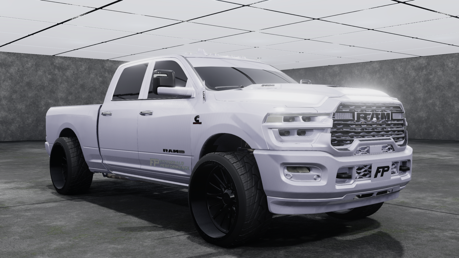 МОД Dodge RAM 2500 v1.0 (0.37.x) ДЛЯ BEAMNG.DRIVE