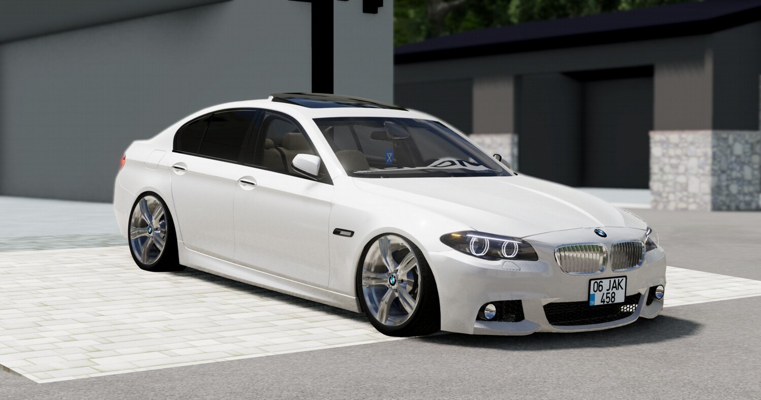 МОД BMW 5 Series F10 M5 2012-2016 v7.0 (0.37.x) ДЛЯ BEAMNG.DRIVE