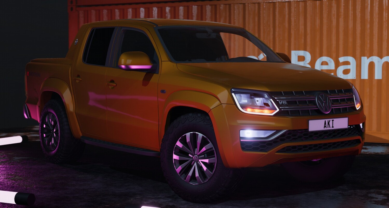 МОД Volkswagen Amarok (2014-2016) v1.1 (0.37.x) ДЛЯ BEAMNG.DRIVE