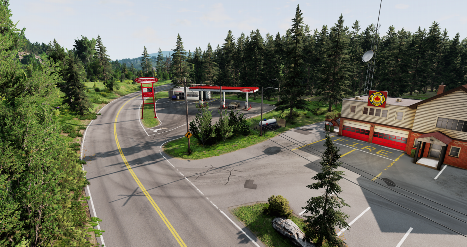 МОД Карта East Coast Beam Life Rework v1.2.1 (0.37.x) ДЛЯ BEAMNG.DRIVE