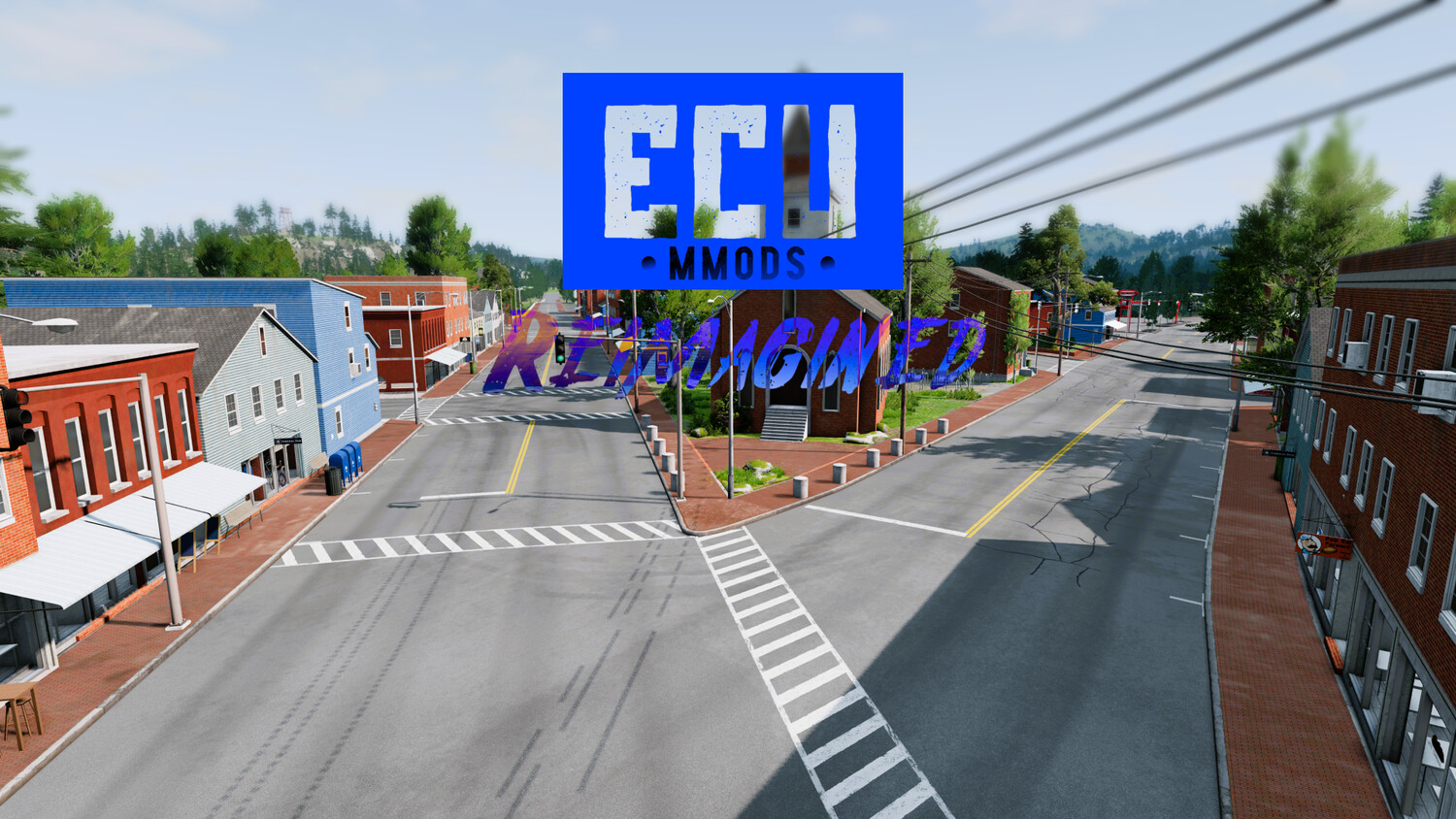 МОД Карта East Coast USA REIMAGINED v0.5.1 (0.37.x) ДЛЯ BEAMNG.DRIVE