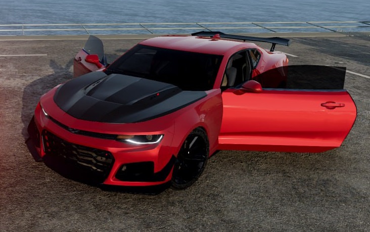 МОД Chevrolet Camaro ZL1+RS v1.0 (0.37.x) ДЛЯ BEAMNG.DRIVE