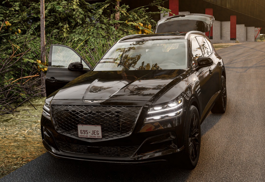 МОД Genesis GV80 v1.5 (0.37.x) ДЛЯ BEAMNG.DRIVE