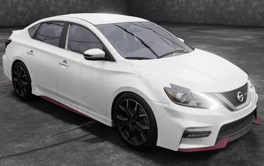 МОД Nissan Sentra B17 v1.5.1 (0.37.x) ДЛЯ BEAMNG.DRIVE