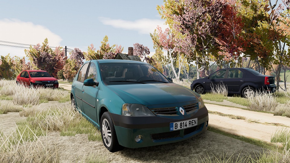 МОД Dacia Logan v2.1 (0.37.x) ДЛЯ BEAMNG.DRIVE