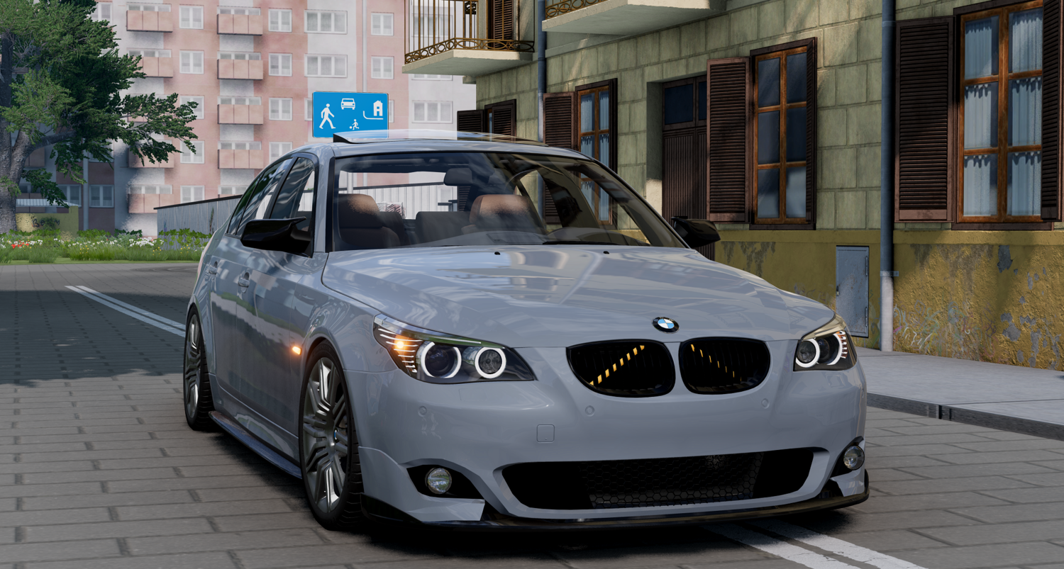 МОД BMW E60/E61 5 Series Edit v1.0 (0.37.x) ДЛЯ BEAMNG.DRIVE