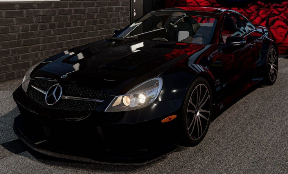 МОД Mercedes-Benz SL65 AMG Black Series New v2.0 (0.37.x) ДЛЯ BEAMNG.DRIVE
