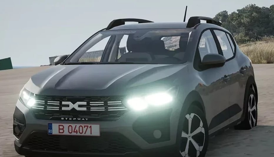 МОД Dacia Sandero III v2.0 (0.37.x) ДЛЯ BEAMNG.DRIVE