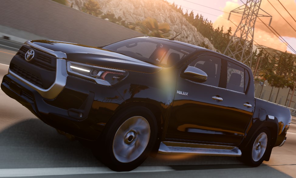 МОД Toyota Hilux 2022 v1.0 Fixed (0.37.x) ДЛЯ BEAMNG.DRIVE