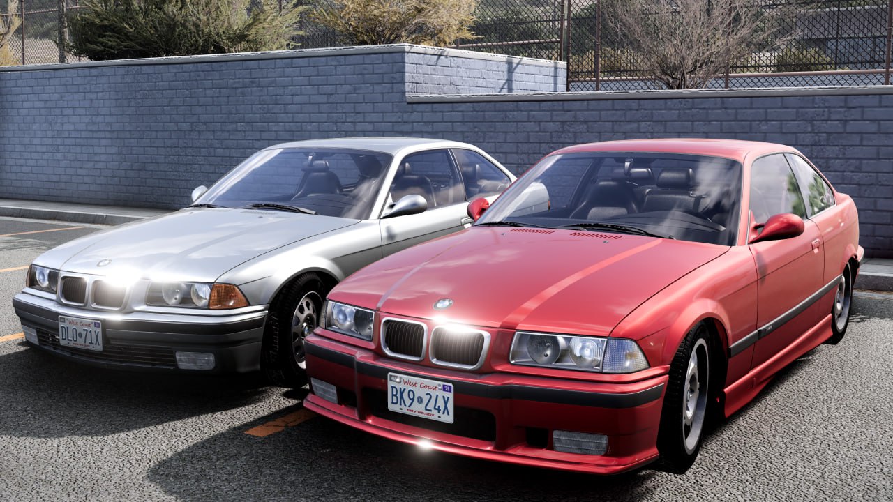 МОД BMW M3-Series E36 v1.0 (0.37.x) ДЛЯ BEAMNG.DRIVE