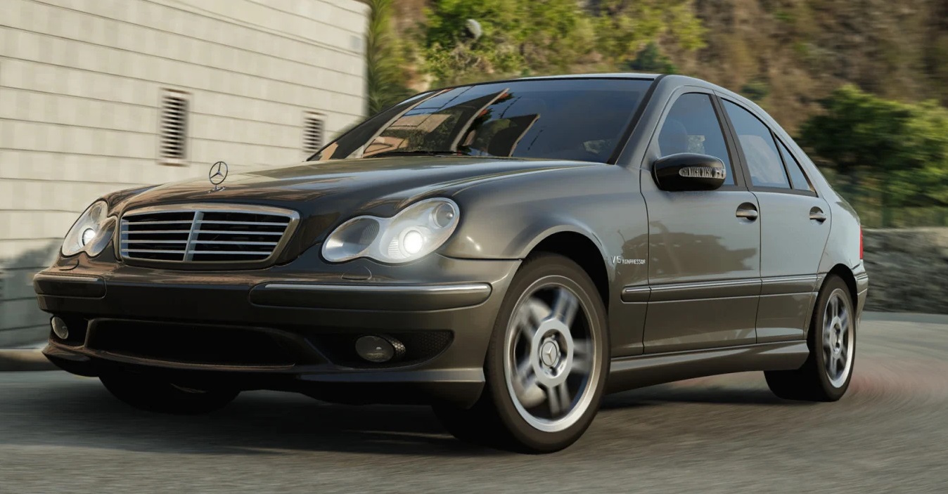 МОД Mercedes-Benz C-Class (W203) v1.0 (0.37.x) ДЛЯ BEAMNG.DRIVE