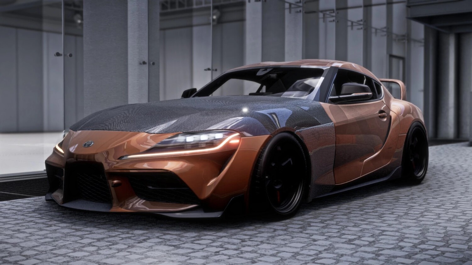 МОД Toyota Supra A90 (RLA) v2.7 (0.37.x) ДЛЯ BEAMNG.DRIVE