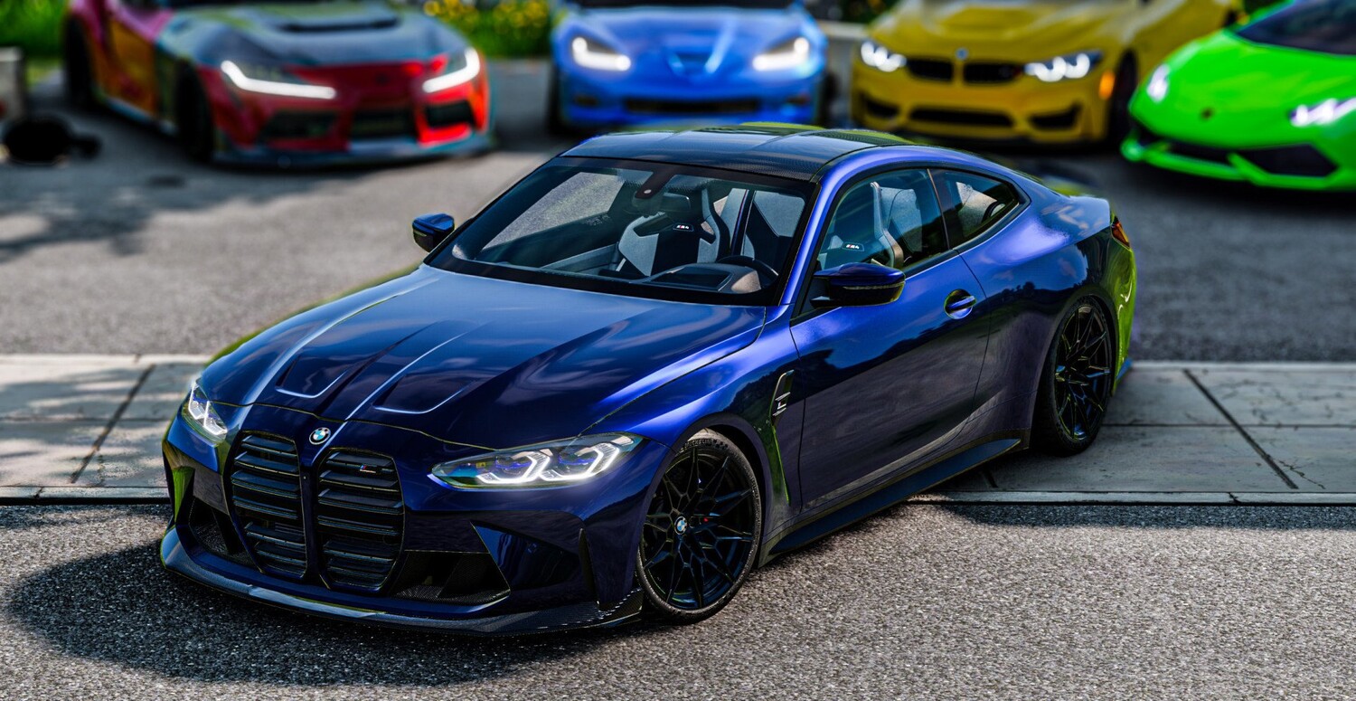 МОД BMW G82 M4 RR v1.6 (0.37.x) ДЛЯ BEAMNG.DRIVE