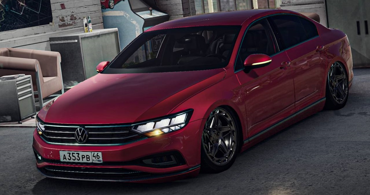 МОД Volkswagen Passat B8 (0.37.x) ДЛЯ BEAMNG.DRIVE